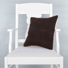 Modern Classical Rug Patterned Hand Woven Cushion   - 40x40 - Colorful Pillows, Wool Pillows