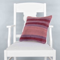 Modern Classical Rug Patterned Hand Woven Cushion   - 40x40 -  Pillows, Wool Pillows