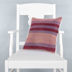 Traditional Pattern Hand Woven Pillow - 40x40 - Colorful Decorative Pillows & Blankets, Wool Decorative Pillows & Blankets