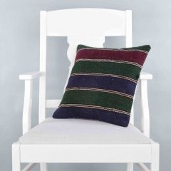 Modern Classic Hand Woven Pillow  - 40x40 - Colorful pillows, Wool pillows