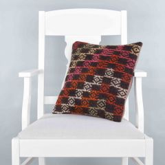 Modern Classic Hand Woven Pillow  - 40x40 - Colorful pillows, Wool pillows