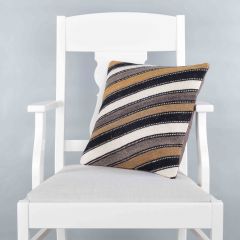 Rug Pillow Unique Hand Woven Pillow  - 40x40 - Colorful pillows, Wool pillows