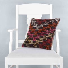 Modern Classic Hand Woven Pillow  - 40x40 - Colorful pillows, Wool pillows