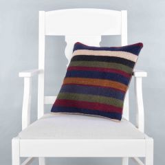 Traditional Pattern Hand Woven Pillow - 40x40 - Colorful Decorative Pillows & Blankets, Wool Decorative Pillows & Blankets