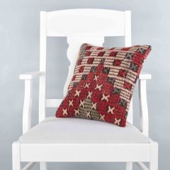 Modern Classic Hand Woven Pillow  - 40x40 - Colorful pillows, Wool pillows