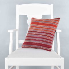 Traditional Pattern Hand Woven Pillow - 40x40 - Colorful Decorative Pillows & Blankets, Wool Decorative Pillows & Blankets