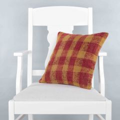 Traditional Pattern Hand Woven Pillow - 40x40 - Colorful Decorative Pillows & Blankets, Wool Decorative Pillows & Blankets