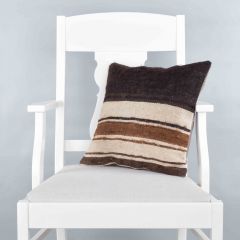 Traditional Pattern Hand Woven Pillow - 40x40 - Colorful Decorative Pillows & Blankets, Wool Decorative Pillows & Blankets