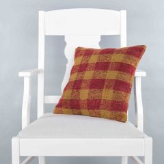 Traditional Pattern Hand Woven Pillow - 40x40 - Colorful Decorative Pillows & Blankets, Wool Decorative Pillows & Blankets