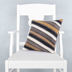 Traditional Pattern Hand Woven Pillow - 40x40 - Colorful Decorative Pillows & Blankets, Wool Decorative Pillows & Blankets