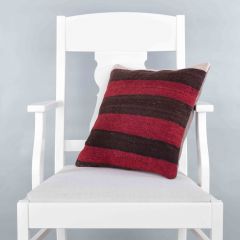 Modern Classic Hand Woven Pillow  - 40x40 - Colorful pillows, Wool pillows