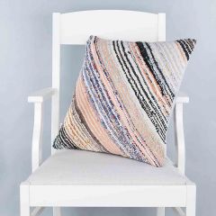 Modern Classical Rug Patterned Hand Woven Cushion   - 50x50 - Colorful Pillows, Wool Pillows