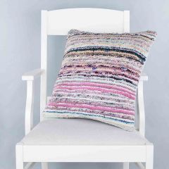 Modern Classical Rug Patterned Hand Woven Cushion   - 50x50 -  Pillows, Wool Pillows