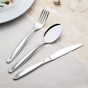 60-Piece 12 Person Stainless Steel Flatware Sets