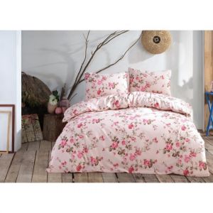 Floral Double Duvet Cover Set, Pink Bedding Basics