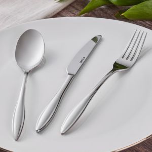 Classic 84-Piece 12 Person Stainless Steel Flatware Sets
