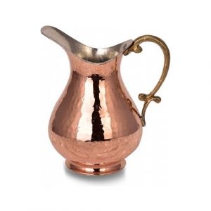 Copper Maras Jug No. 1 Hand Forged Red - 20x18 - Copper Pitchers