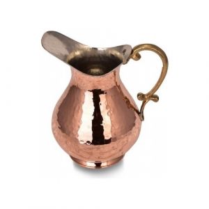 Copper Maras Jug No. 1 Hand Forged Red - 20x18 - Copper Pitchers