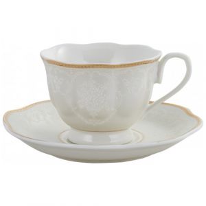 Margaret 6 Person Coffee Cup Set - 7x11 - White coffee cups