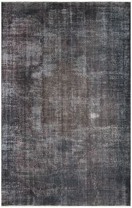 Turkish Rug - Authentic Hand Knotted Vintage Rug - 300x200 - Grey Living Room Rugs, Wool Living Room Rugs | Loftry