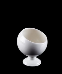 Porcelain Footed Oval Bowl - 11 Cm