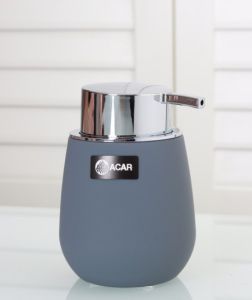 Liquid Soap Dispenser, Matted Anthracite Bathroom Accessories