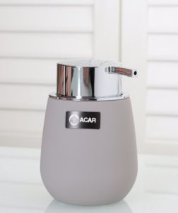 Liquid Soap Dispenser, Stone Color Bathroom Accessories