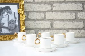 Diamond Coffee Cup Set