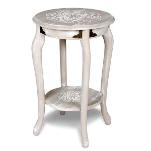 French linen coffee table