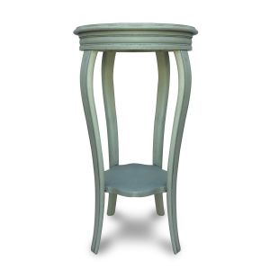 Green antique coffee table
