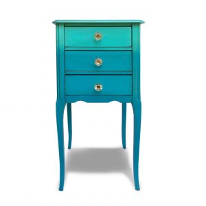 Gradient color 3 drawer phone stand