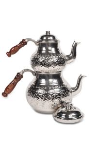 Shiny Handmade Forged Copper Teapot - 23x15 - Stainless steel Teapots, Copper|Metal Teapots
