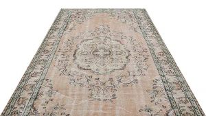 Special Natural Hand Woven Vintage Carpet - 307x184 - Beige Area Rugs, Wool Area Rugs