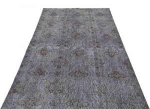Vintage Hand-Woven Carpet Decorating Your Home With Its Gray Color - 256x137 - Grey Area Rugs, Wool Area Rugs