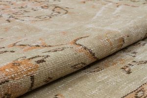 Vintage Hand-Woven Carpet Beautifying Your Home with Cream Color - 285x172 -  Area Rugs