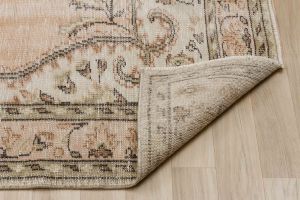 Classic Modern Real Vintage Natural Tumbled Carpet - 263x159 - Colorful Area Rugs, Wool Area Rugs