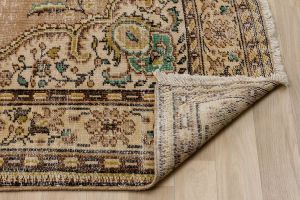 Natural Classic Modern Unique Vintage Real Hand Knitted Carpet - 270x170 - Colorful Area Rugs