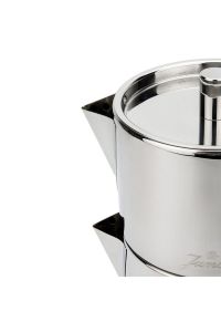 Metalix Midi Full Metal Teapot - 13x13 - White Teapots, Stainless steel Teapots