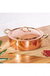 Hammered Copper Stockpot - 30x24 - Copper Soup Pots & Multi-Pots, Copper|Metal Soup Pots & Multi-Pots