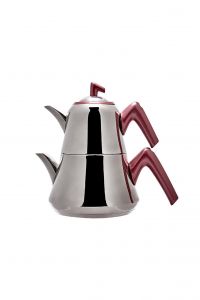 Wonderful Midi Induction Base Teapot Set  - 14x14 - Pink Teapots