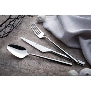84 Piece Luxurious Stainless Steel Cutlery Set, Service For 12