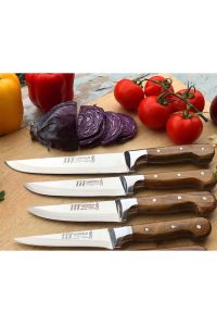 Surmene 4-Piece Sharp Butcher And Kitchen Knife Set 
