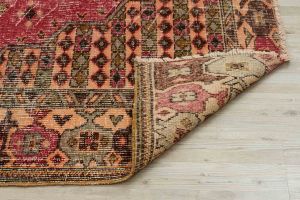 Vintage Hand Woven Rug - 292x176 - Colorful Area Rugs