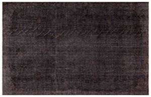 Vintage Hand Woven Rug - 265x169 - Grey Area Rugs, Wool Decorative Area Rugs