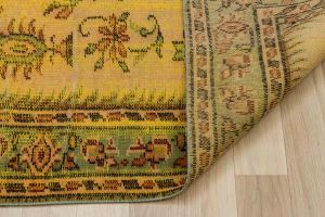 Vintage Hand Woven Rug - 240x140 - Colorful Area Rugs, Wool Decorative Area Rugs
