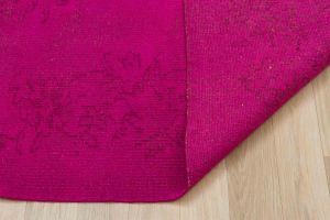 Vintage Hand Woven Rug - 235x145 - Purple Area Rugs, Wool Decorative Area Rugs