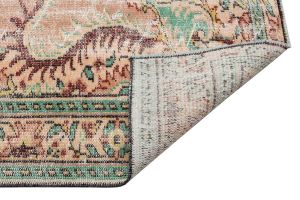 Vintage Hand Woven Rug - 271x170 - Colorful Area Rugs, Wool Decorative Area Rugs