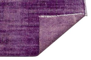 Vintage Hand Woven Rug - 323x80 - Purple Area Rugs, Wool Decorative Area Rugs