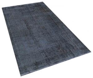 Unique Anatolian Vintage Tumbled Rug - 119 x 209 cm - Colorful Rugs & Carpets, Wool Rectangular Rugs
