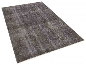 Real Hand-Knotted Tumbled Rug - 147 x 217 cm - Colorful Rugs & Carpets, Wool Rectangular Rugs 